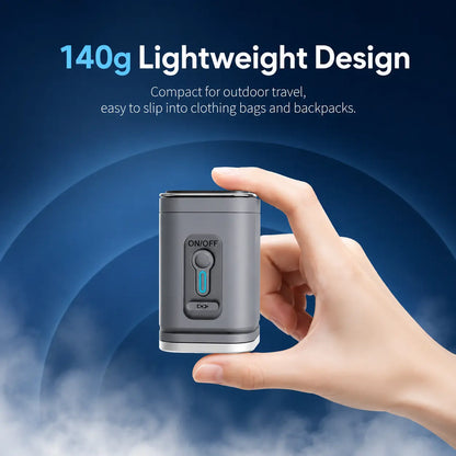 Wireless electric air pump, 25W, 1300mAh, chargeable via power adapter, car charger, power bank or laptop
