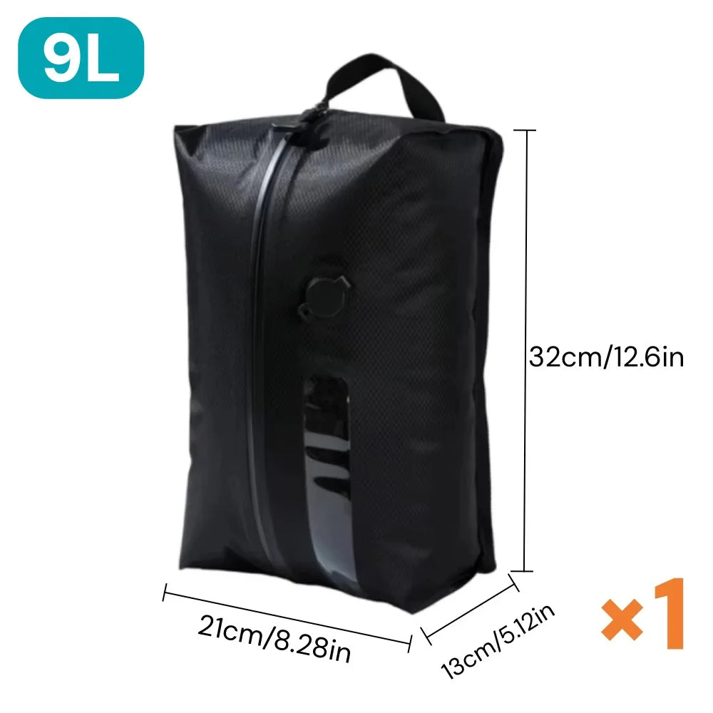 Waterproof and dustproof vacuum storage bag protecting packed clothes